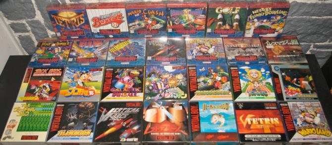 Virtual Boy 27 jeux